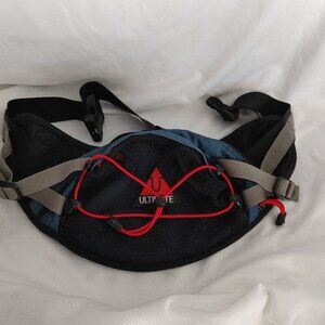 Ultimate Fanny Pack Travel Waist Pouch Bag Red Black Gray Zip Adjustable Waist